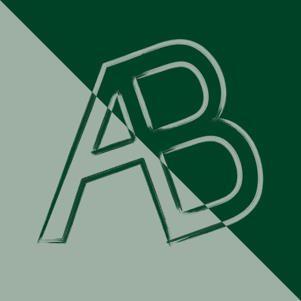 AndyBerry.co.uk Logo, green and white, lower res