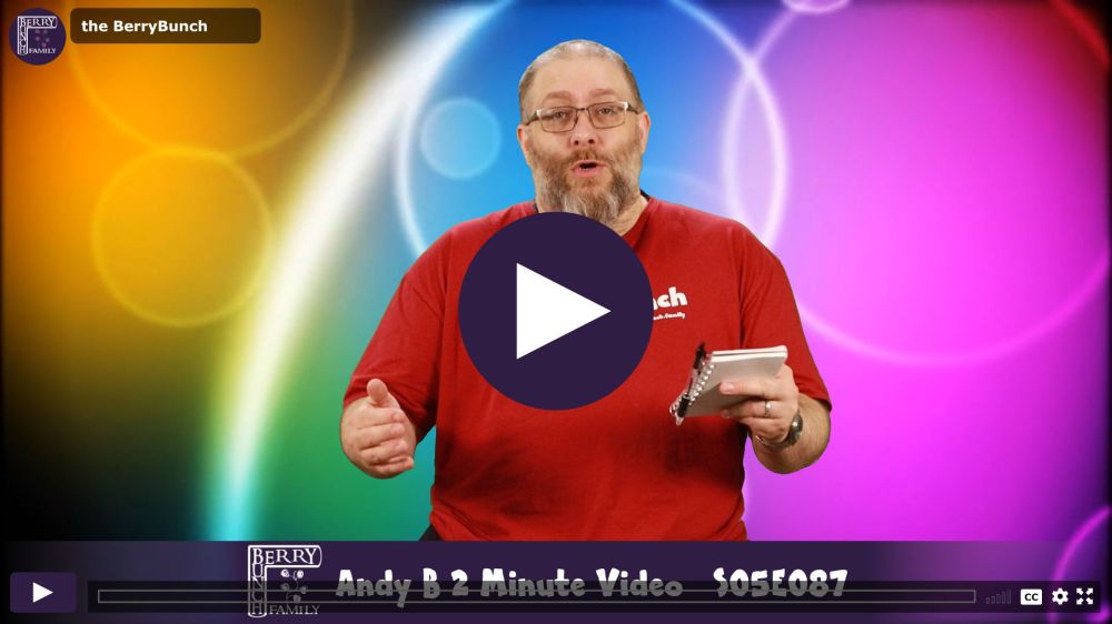 S05E087, Lemonade and Life, Andy B 2 Minute Video WP