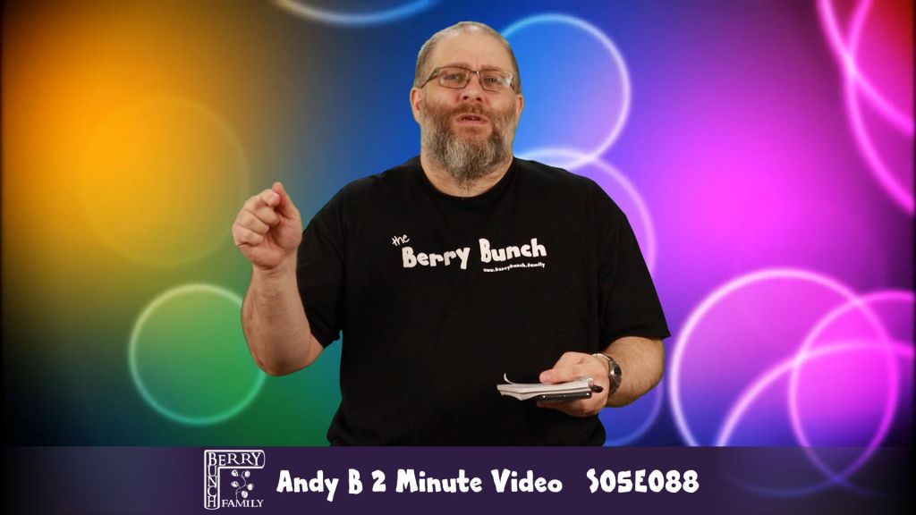 S05E088, Keep Your Eye On The Prize, Andy B 2 Minute&nbsp;Video