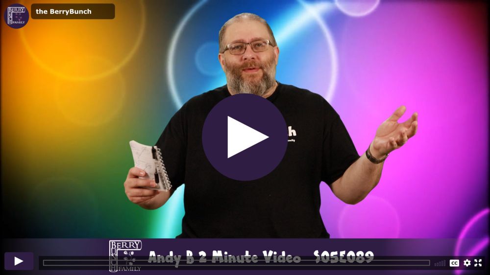 S05E089, Obedience v Sacrifice, Andy B 2 Minute Video WP