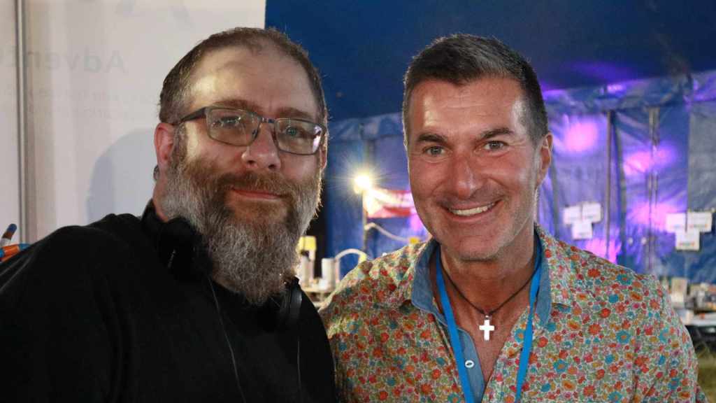 Andy B and Dr Ken Ferguson