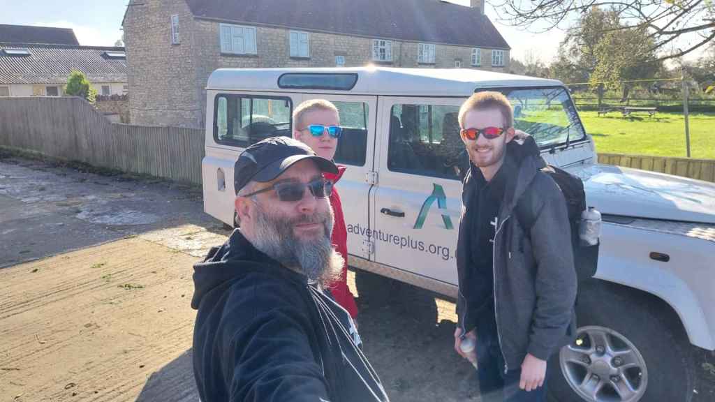 Andy B, Steven D & Nathan Thomas at Adventure +