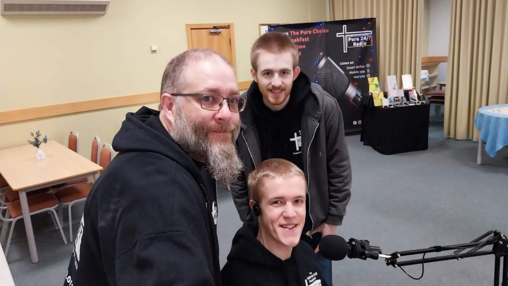 Andy B, Steven D & Nathan Thomas at Adventure +, 2