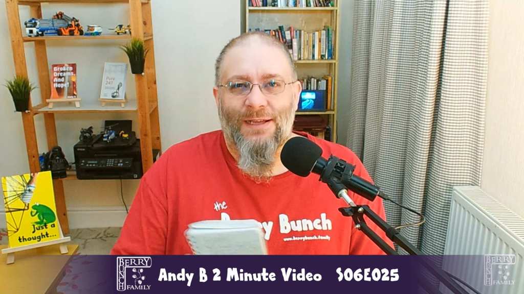 S06E025, Green Stitching, Andy B 2 Minute&nbsp;Video
