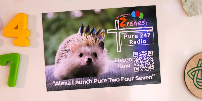 Andy B's very own, hand made, fridge magnet.