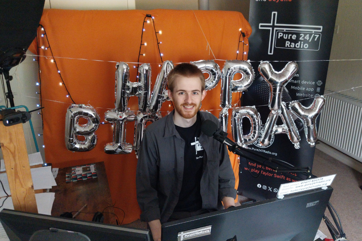 Steven D starting our week birthday celebrations for our 2nd birthday as a radio station